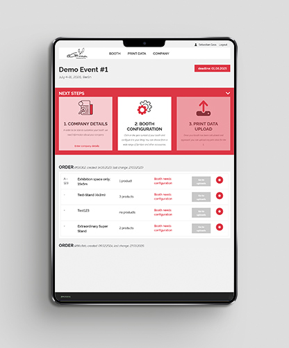 Mobile Ansicht der Eventplattform – Nutzung für Teilnehmer und Organisation